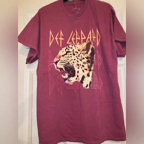 Tops - Def Leppard | over sized shirt | XL